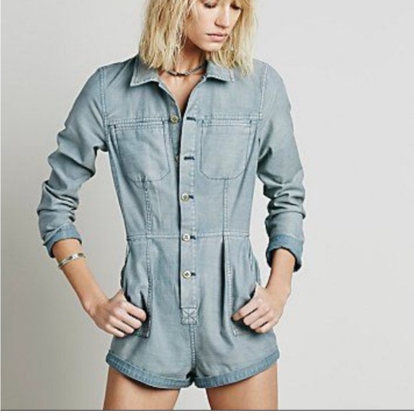 Free People Pants - Free People Mechanic Shortall